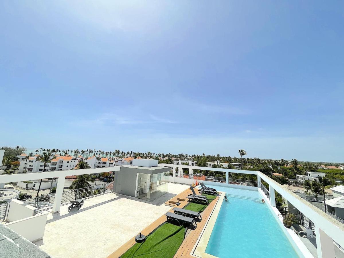 Rooftop Pool Ducassi Studio Suites Deluxe Hotel Beach Club & Spa ปุนตากานา ภายนอก รูปภาพ